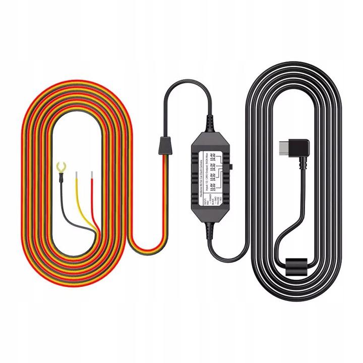Adapter zasilania VIOFO Kit ACC USB-C do T130 12-24V USB-C (HK4-C)