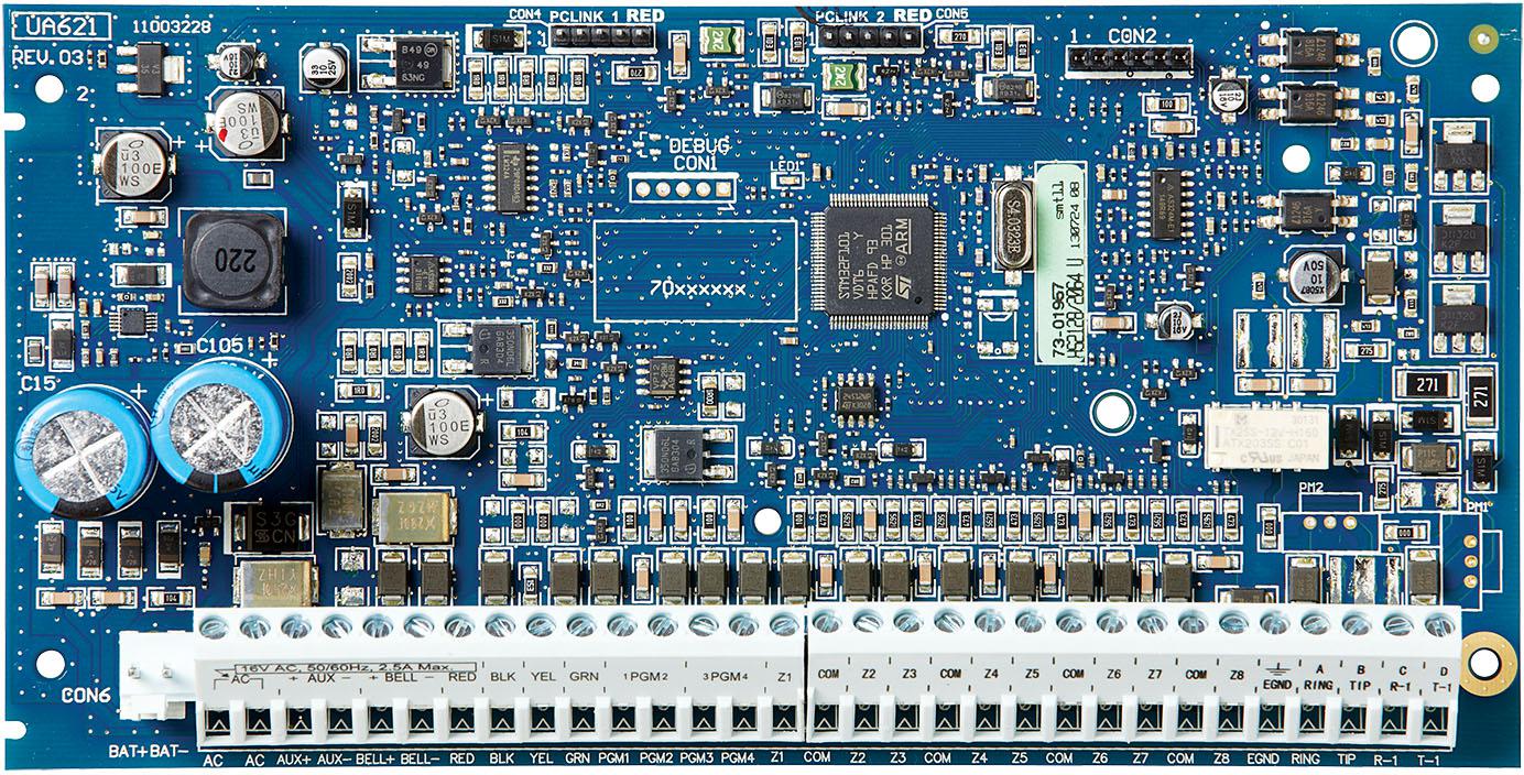 DSC Centrala HS2064PCBE EN NO MANUALS HS2064PCBE