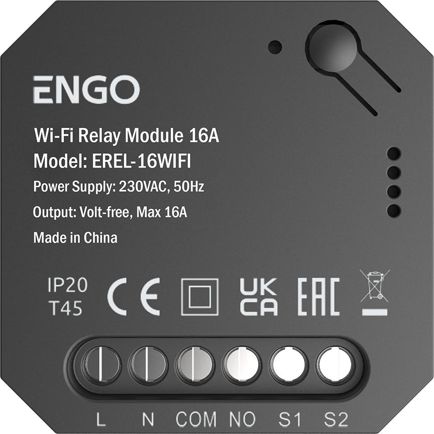 ENGO Controls EREL-16WIFI - Smart Relay -   inteligentny przekaźnik WIFI do systemu ENGO Smart